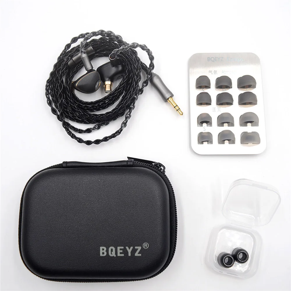 Наушники BQEYZ Spring 1 пьезоэлектрические сбалансированные гибридные водители