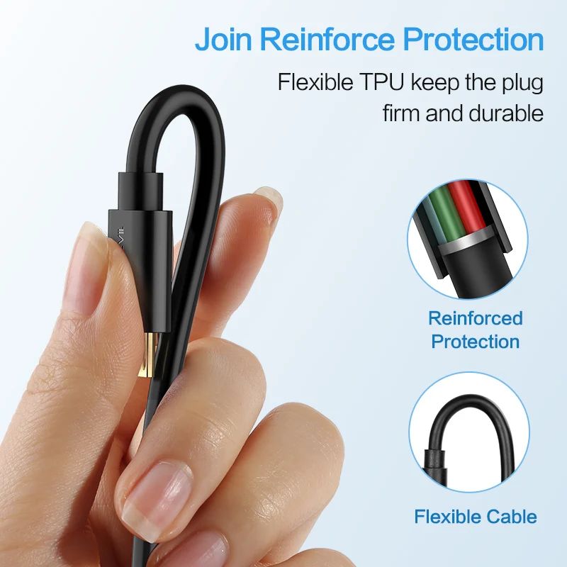 smartdevil 3a fast charge micro usb cable for huawei xiaomi power bank charger android mobile phone computer data cord free global shipping