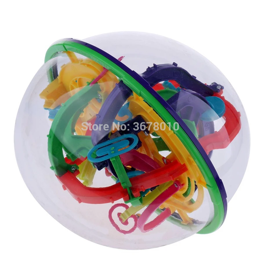 208 сложных препятствий интеллект баланс 3D лабиринт мяч волшебная головоломка