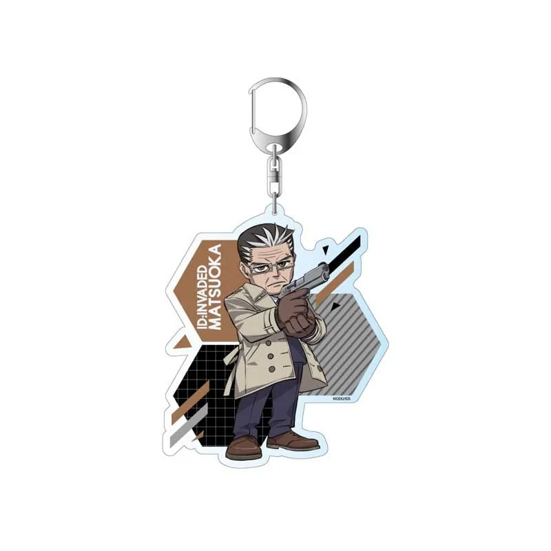 ID:INVADED Bag Pendants Keyring Japanese Anime Cartoon Figure Narihisago Akihito Acrylic Key Chains Keychain Jewelry | Украшения и