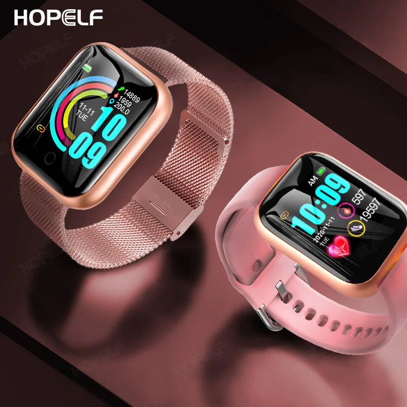 Смарт часы для мужчин и женщин 2021 спортивные фитнес браслет трекер активности