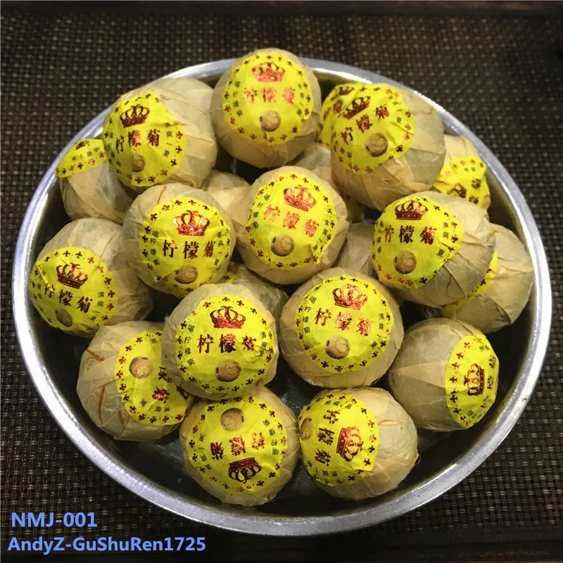 

2021 Chinese Lemon Chrysanthemum Tea China Green Food For Health Care Lose Weight Tea