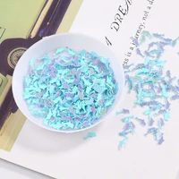 10g 27mm porpoises sequins handmade diy crystal mud star fillers decorative laser nail ornaments wedding crafts accessories