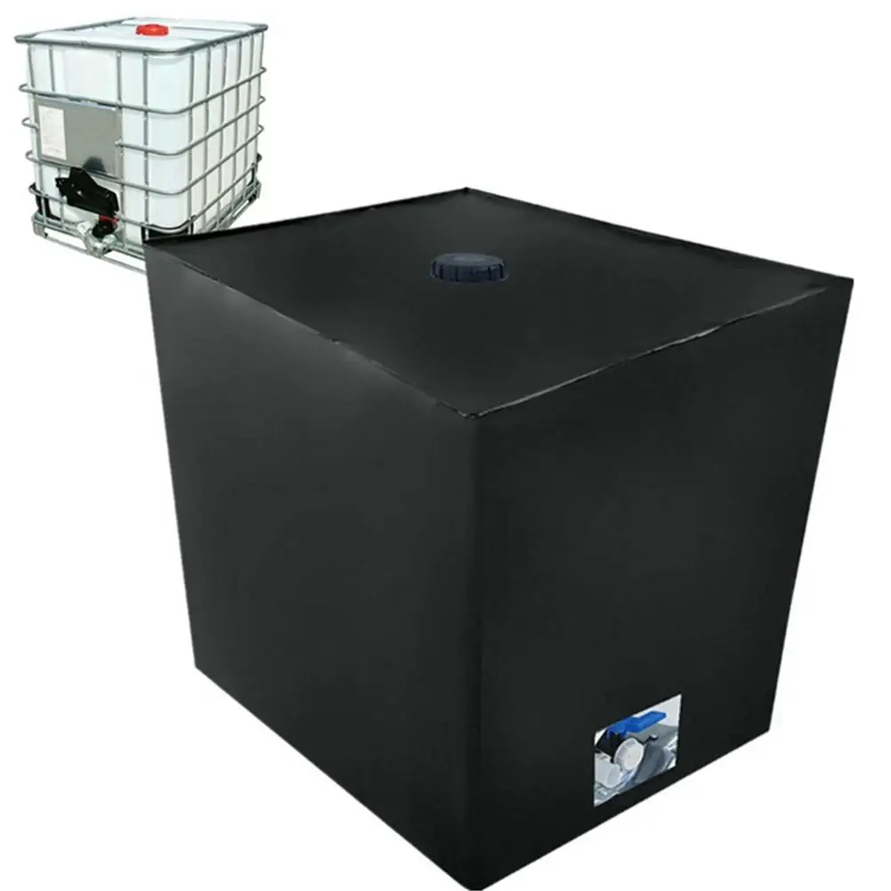 

IBC Water Tank Protective Cover 1000 Liters Tote Outdoor Waterproof And Dustproof Cover Sunscreen Garden Yard Rain Container