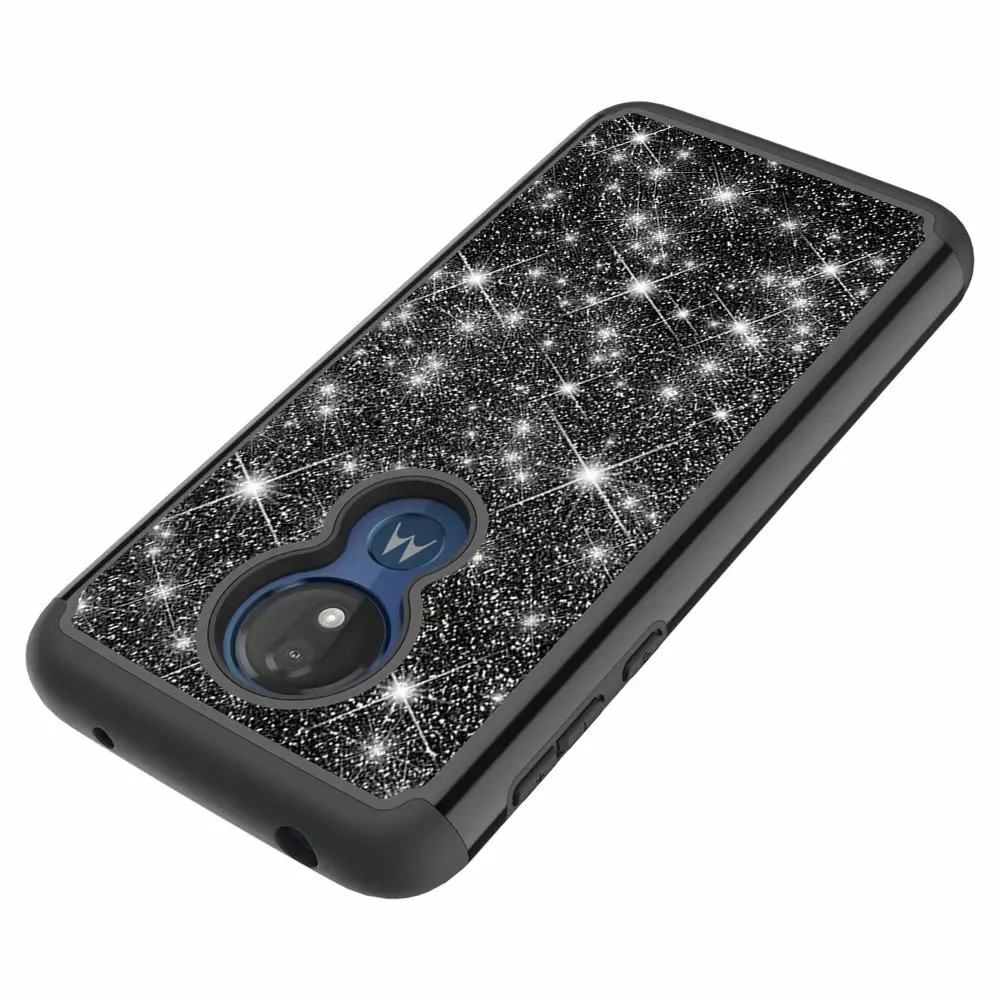Glitter Sparkle Bling Shiny Shock Absorption Full Body Protective Anti-Scratch Tough case for Moto G7 Power/G7 Play/G7/G7 Plus | Мобильные