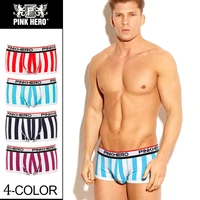 pinkhero 1212 fashion striped mens underwear %ef%bc%8cincluding high qualityccotton boxer briefs and male underpants