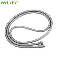 hilife 1 2m1 5m2m flexible soft water pipe rainfall shower hose home improvement plumbing hose bathroom accessories