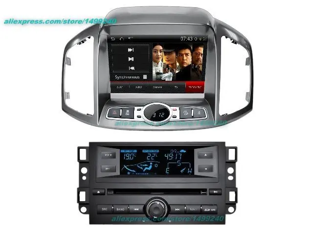 Автомагнитола для Chevrolet Chevy Captiva 2013 2014 Android GPS навигация экран радио ТВ DVD плеер