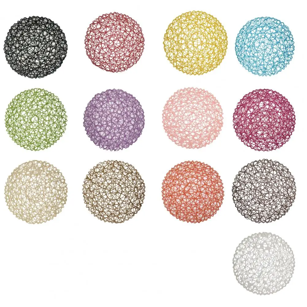 

Kitchen Dish Bowl Mat Cup Pad Multifunctional Wear Resistant Paper Home Table Decoration Placemats Coaster for Cafes