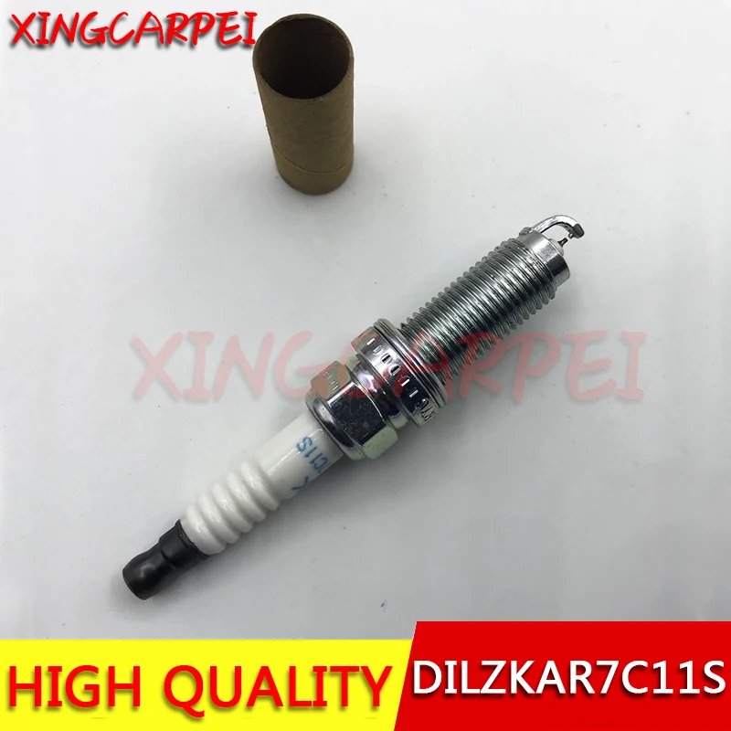 4 шт./лот DILZKAR7C11S 90137 Иридиевые свечи зажигания для 2015 2018 Honda Fit 1.5L DILZKAR7C 11S