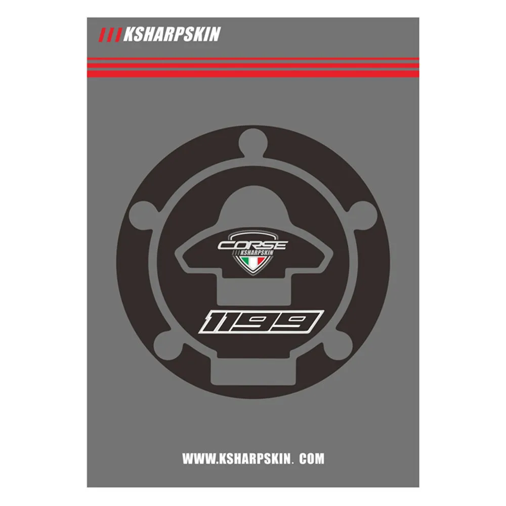 Наклейка на бак мотоцикла 3D наклейка воздушную крышку заполняющая для DUCATI