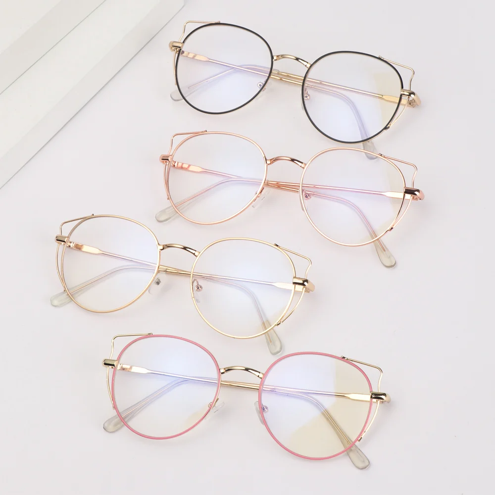 Плоские зеркальные очки унисекс ультралегкие с защитой от УФ-лучей синего цвета