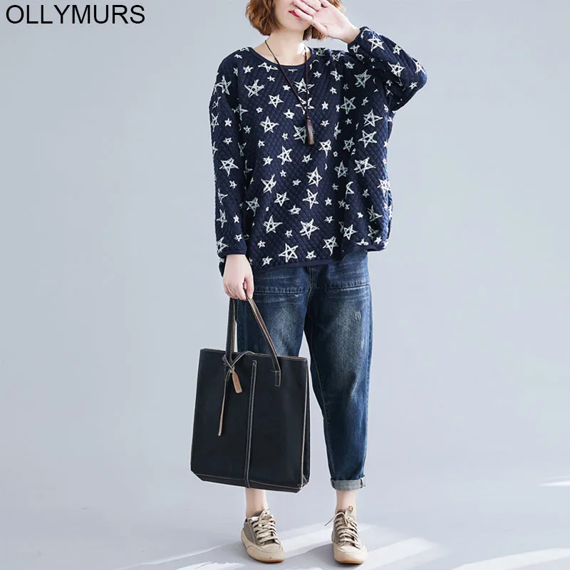 Осень 2019 Модные Винтажные с длинным рукавом плюс размер 5XL худи пентаграммой