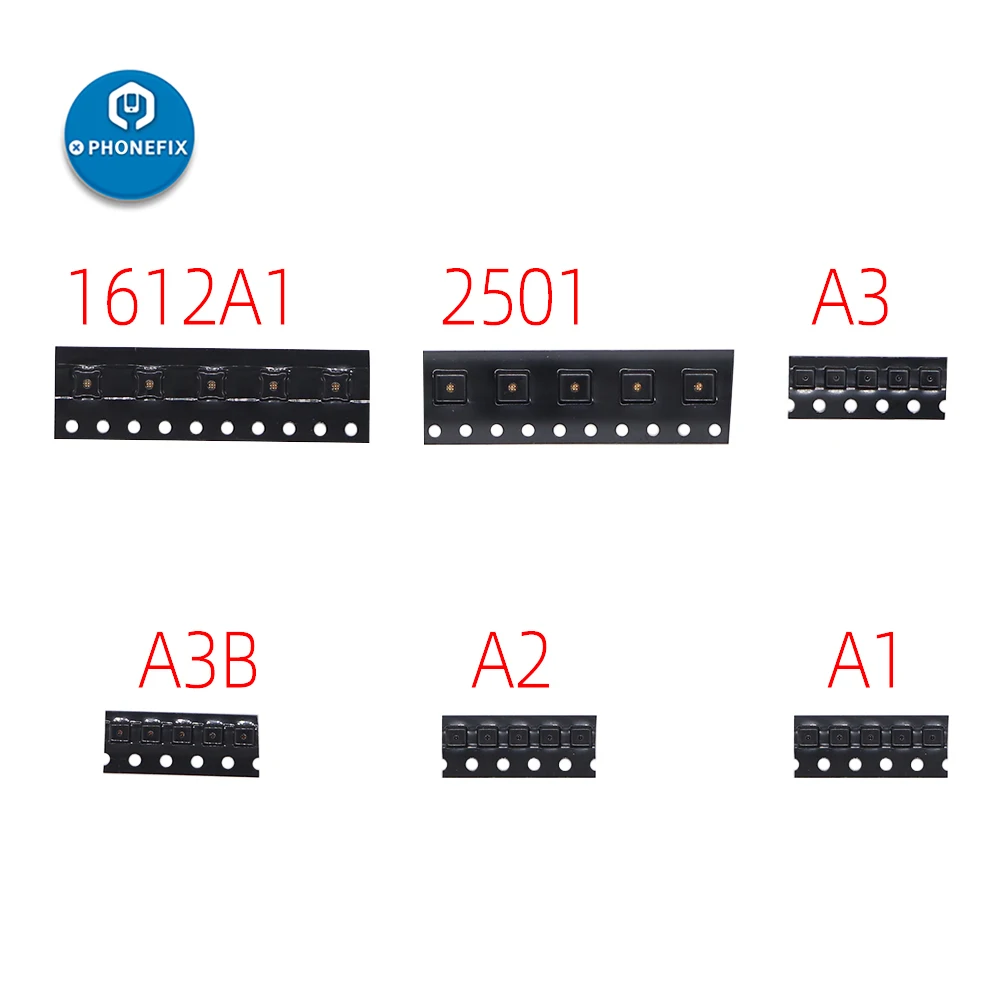 3 шт./лот U2 USB-Зарядка IC 1610A2 1610A3 610A3B 1612A1 USB-зарядка чип для iPhone 5 6 6S 7 7P 8 8P | Инструменты