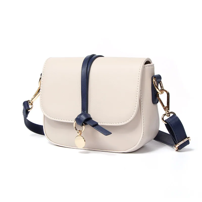 

High Quality Korean Style Small Leather Bag Women 2021 New Fashion Shoulder Bag Messenger Bag Saddle Bag Crossbody Bags