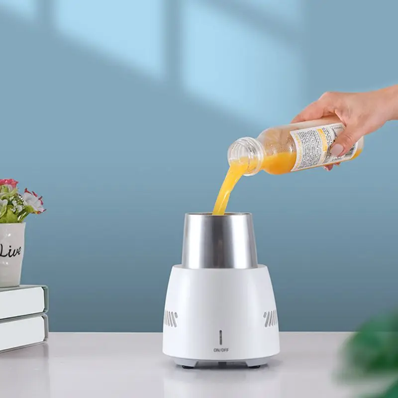 Автомобильная холодная кружка замораживающая круглая портативная держатель для