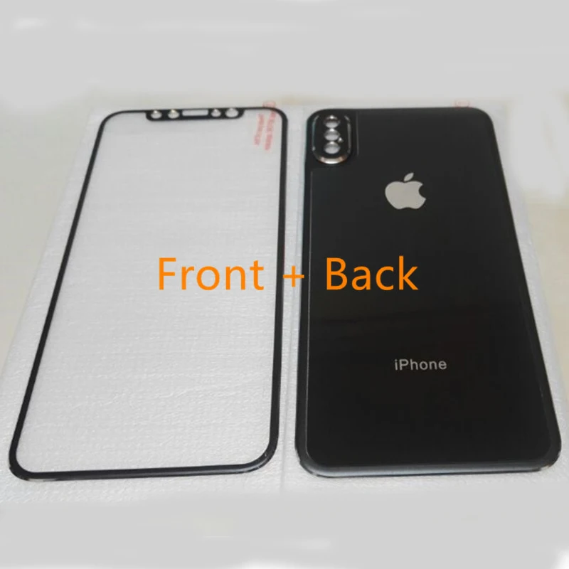 20 шт./партия DHl 3D полное изогнутое закаленное стекло для iPhone Max X XS XR передняя +