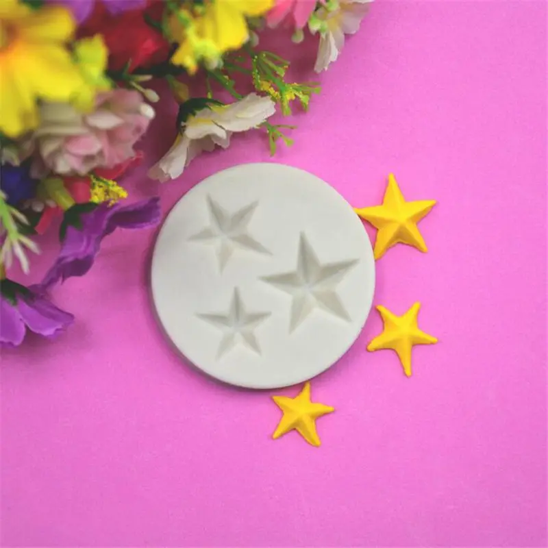 Силиконовая форма в виде пентаграммы для выпечки сделай сам форме звезды торта