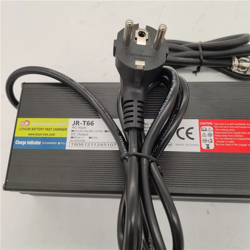 EU standard 66,4 в 100 А быстрое зарядное устройство для электрического скутера Dualtron 240-в подходит для стандарта США или стандарта ЕС напряжение - Цвет: EU standard