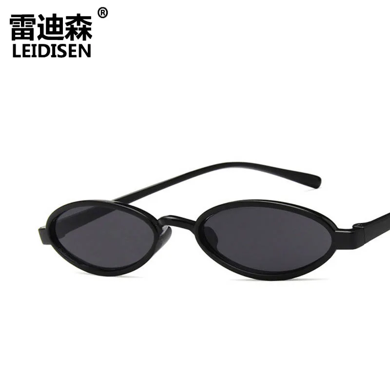 LEIDISEN классические маленькие овальные винтажные мужские Солнцезащитные очки