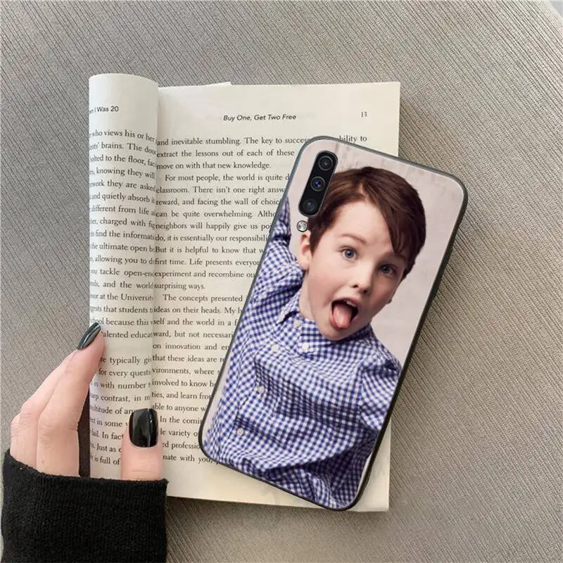 

Young Sheldon American TV show Phone Case For Samsung galaxy A S note 10 7 8 9 20 30 31 40 50 51 70 71 21 s ultra plus