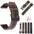 Ремешок для часов Galaxy Watch 3 45 мм 41 мм 2022 мм, нейлоновый ремешок для часов Samsung Galaxy Watch 42 мм 46 мм, Gear S3 Active2, браслет для часов Huawei