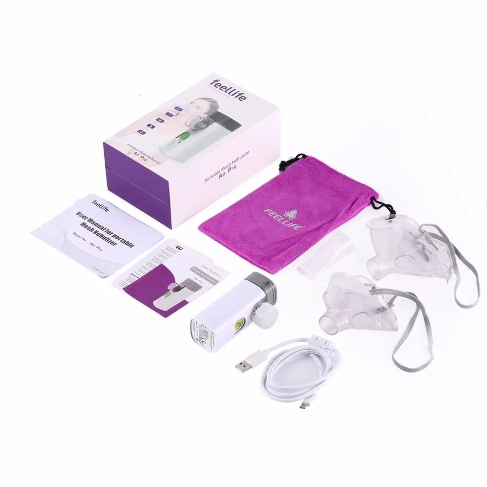 Пароварка Для Лица Air Pro Nebulizer для детей и взрослых Inalador Nebulizador Inalador Portatil USB медицинское оборудование
