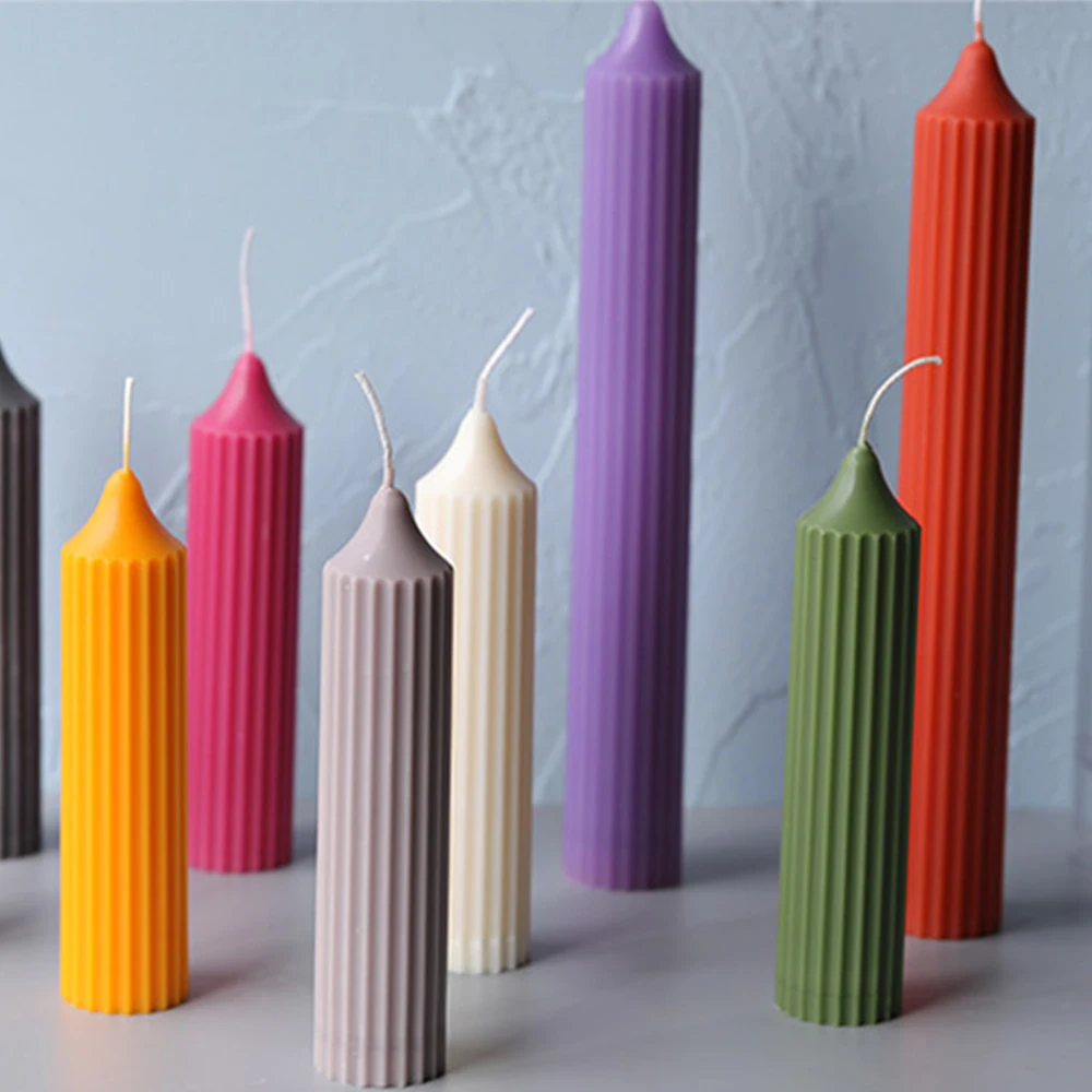 DIY свеча ручной работы изготовление модели Многоразовые нетоксичные свечи