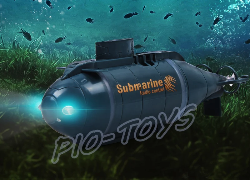Летняя подводная лодка на радиоуправлении 6 канальная игрушка с дистанционным