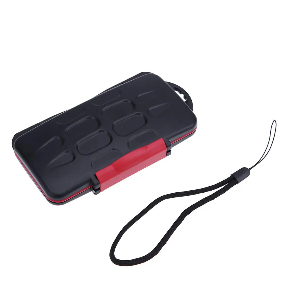 

Memory Card Case All in One Storage Memory Card Case Waterproof Shockproof 12SD+12TF Cards Box for SD/ SDHC/ SDXC/ Micro SD/TF