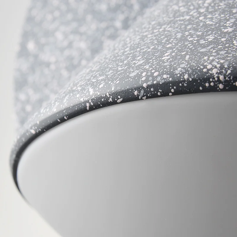 

nordic iron copper christmas balls cottage living decor led light lampes suspendues ventilador de techo luzes de teto