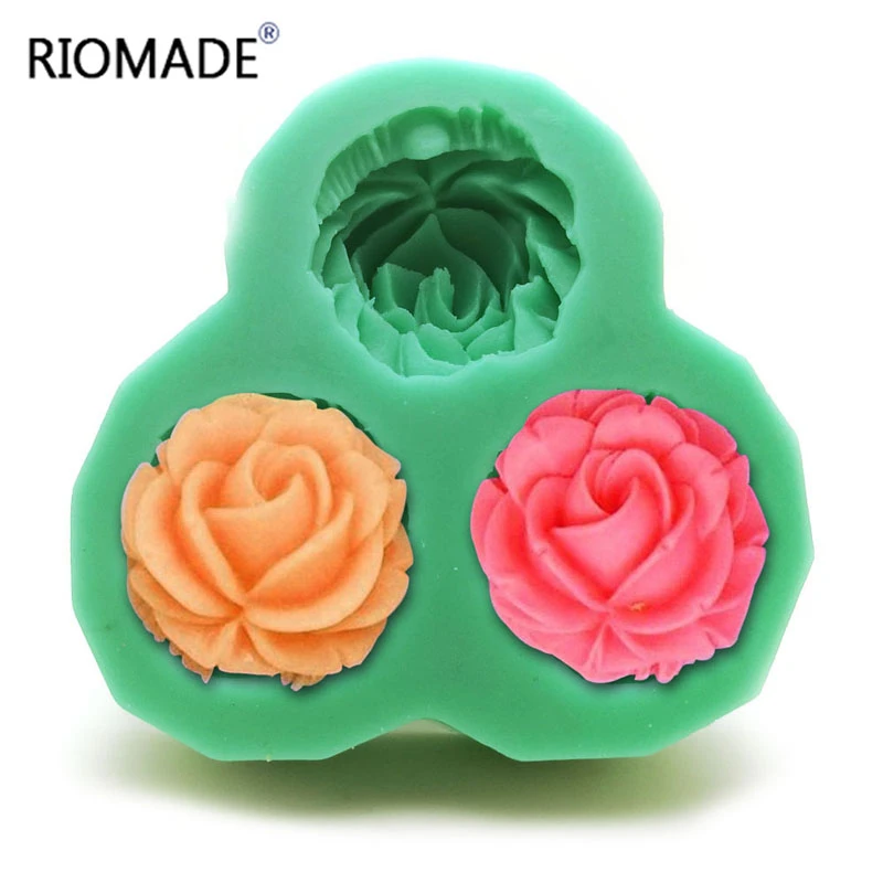 Силиконовые формы в форме розы для украшения торта форма помадки цветка