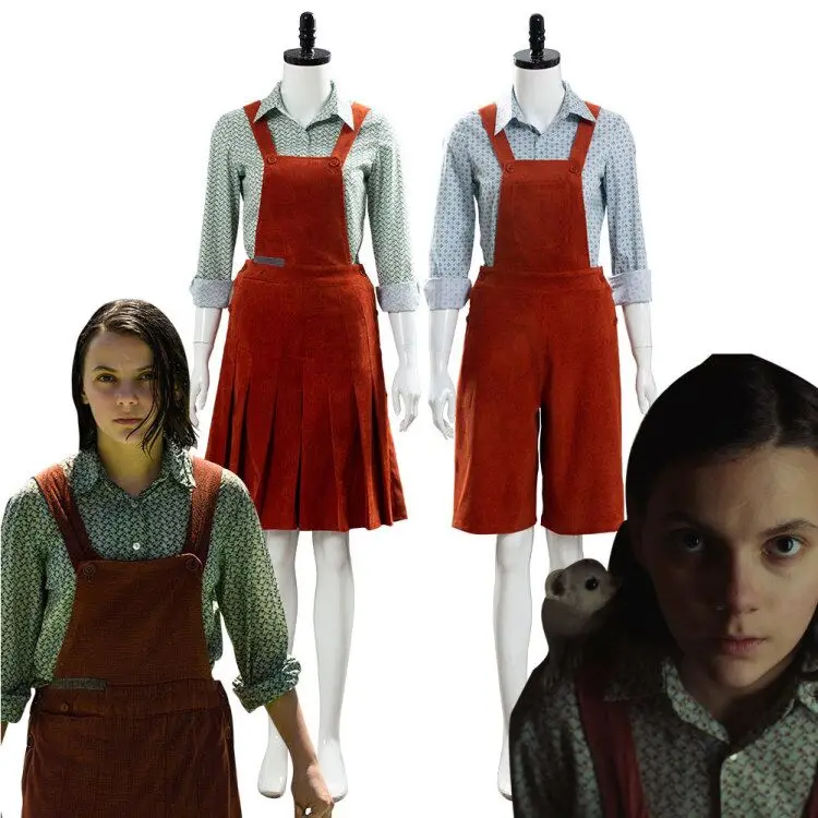 Фильм его темные материалы Lyra косплей костюмированный наряд для взрослых женщин
