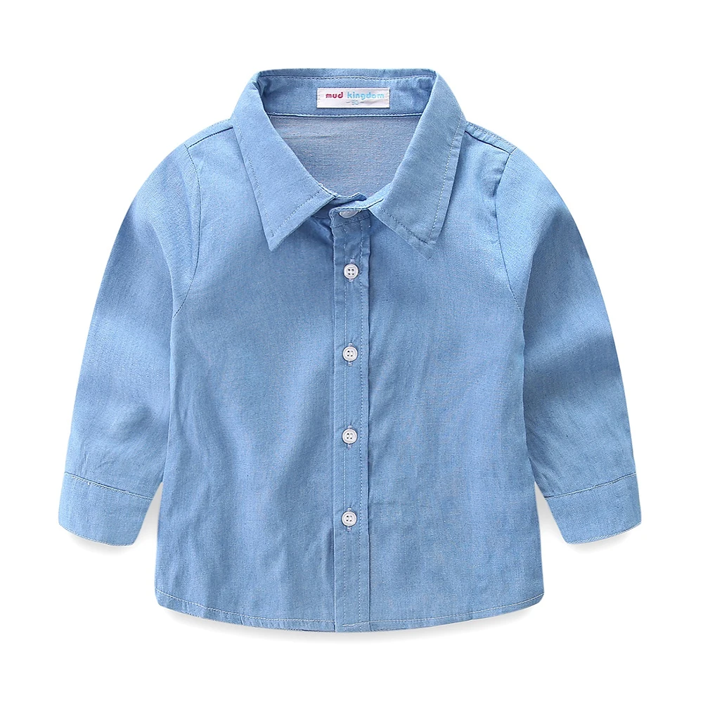 Детский комплект одежды с длинным рукавом на пуговицах