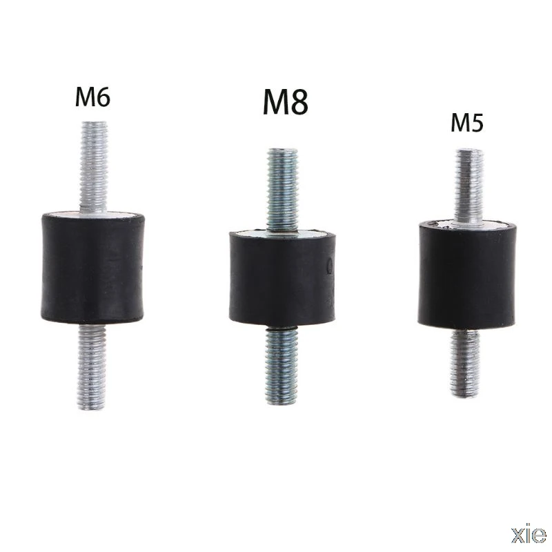 Резиновое Крепление M5/M6/M8 поглотитель с двойной наружной резьбой