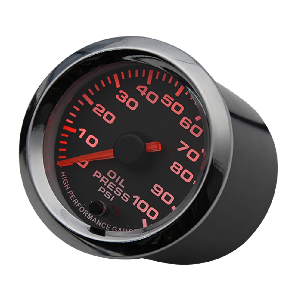 52MM Gauge PSI Oil Pressure with Sensors 7 Color Display Backlight LED 2 Inch 0-100 Press for Car Truck | Автомобили и мотоциклы