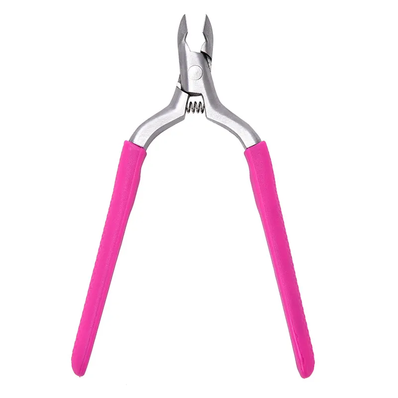 

1pc 11.5cm Stainless Steel Nail Cuticle Nipper Rainbow Clipper Scissor Dead Skin Remover Manicure Nail Art Tool