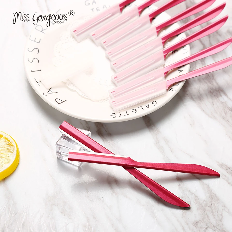 Бренд Miss Gorgeous 1 Набор триммер для бровей Набор бритв для лица удаление волос Augenbrauen триммер для лица бритва бритвы для бровей для дропшиппинг