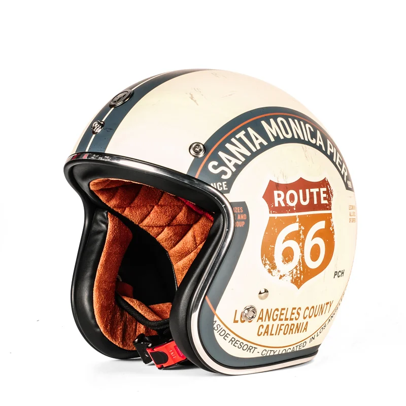 TORC мотоциклетный шлем Ретро полулицевой скутер руля Винтаж 3/4 открытый лицо кафе