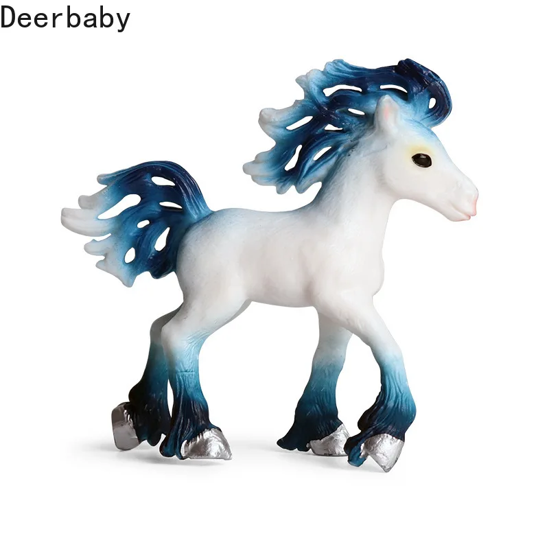 

Simulated animal model European Shinhwa legend Shenma Tianma unicorn Pegasus Elf children's plastic toys