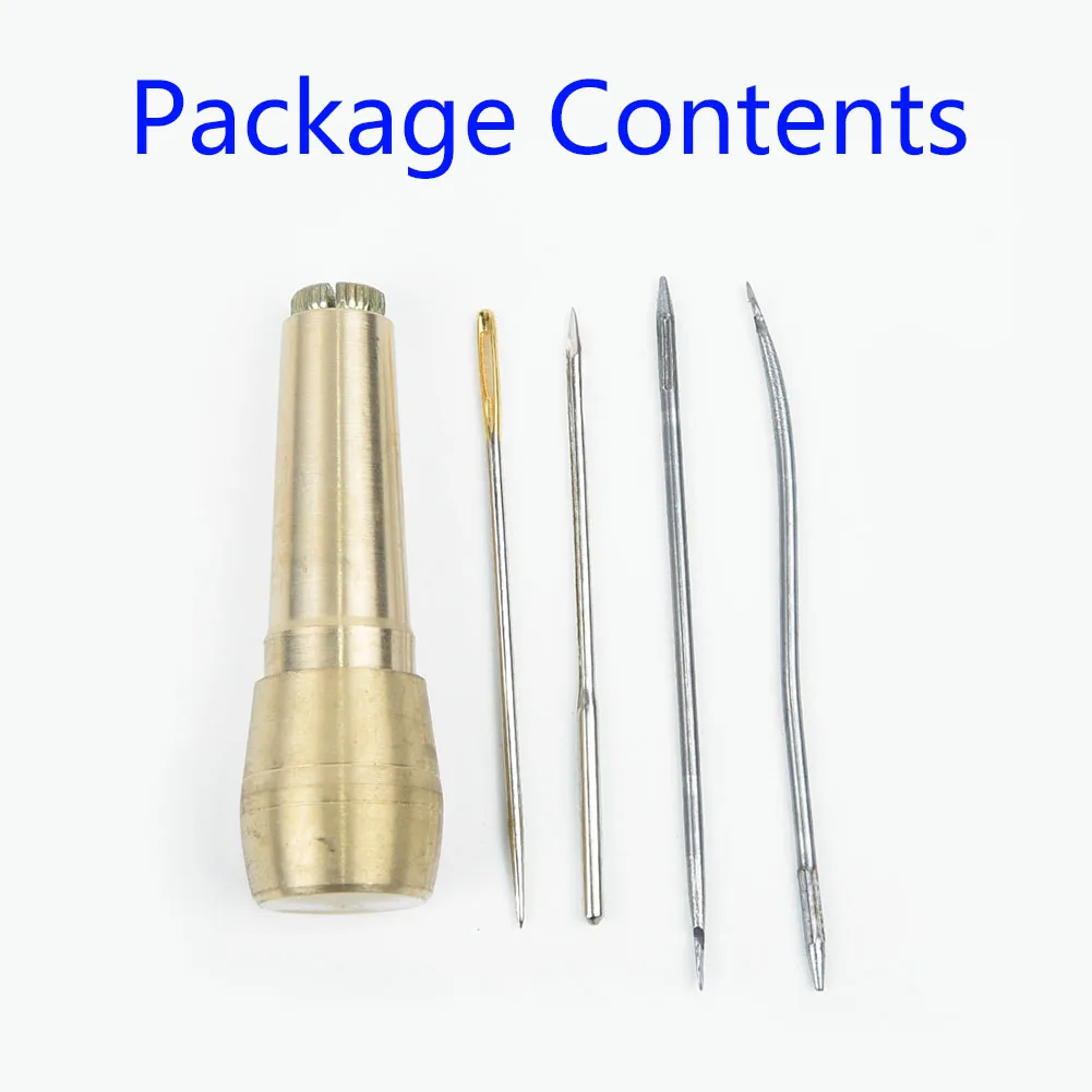 Кожаная швейная игла набор игольчатый палатка машина ручной БРОШЮРОВЩИК