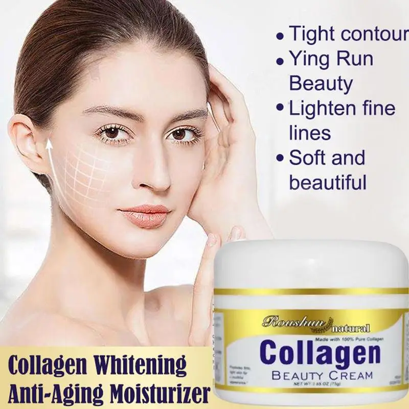 100% природного коллагена Красота крем увлажняющий против уход осветление