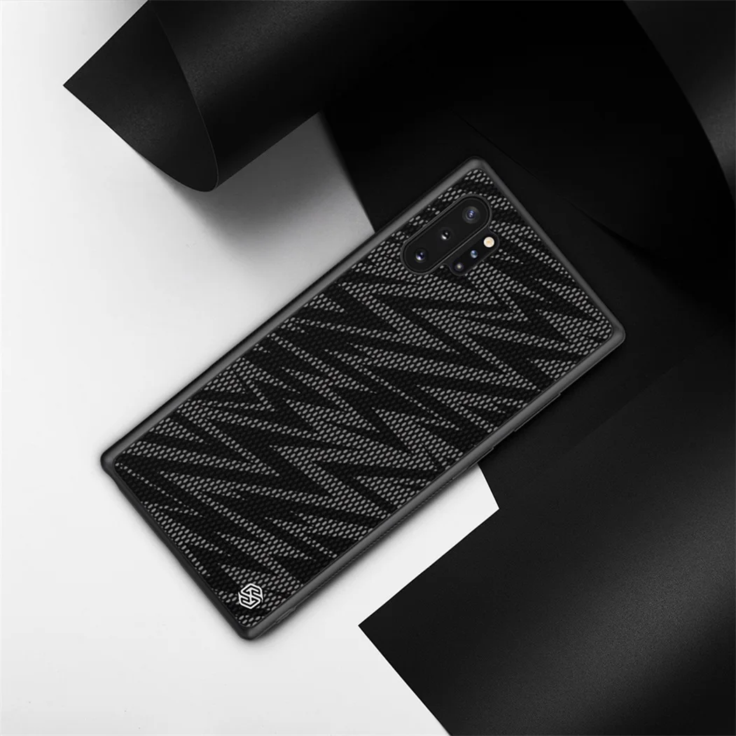 Чехол для samsung Galaxy Note 10 + Plus Pro 5G чехол NILLKIN Twinkle полиэфирные Светоотражающие Чехлы