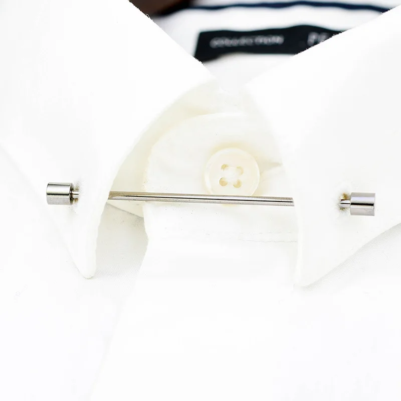 Популярные маленькие цилиндрические Угловые винтовые пуговицы брошь для