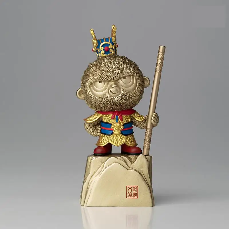 

The Legendary Series Of The Great Saint "invincible" Full Copper Home Decor Crafts Gift Figurines & Miniatures