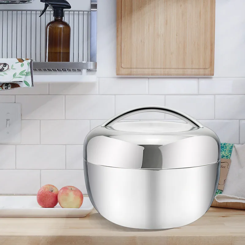 Sanqia 1.0l Яблоко Форма теплоизоляция нержавеющая сталь Ланч бокс Bento пищевой