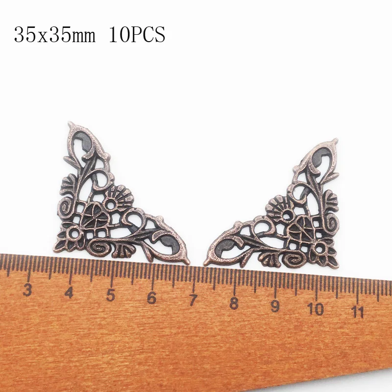 Смешанные стили ретро металл золото и серебро DIY бронзовая книга Скрапбукинг