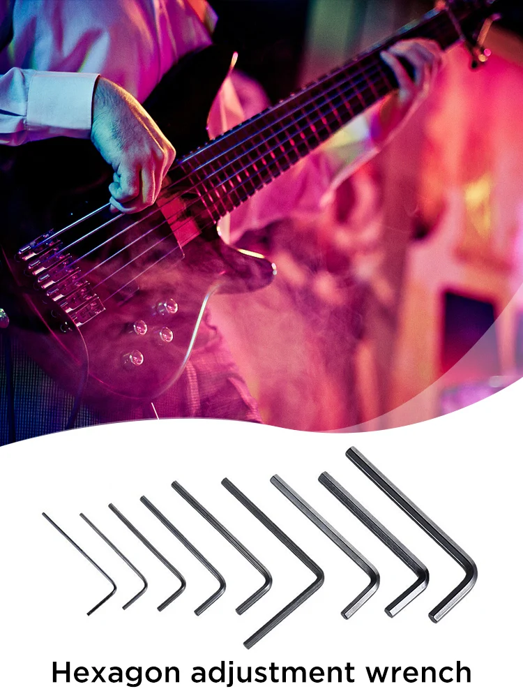 Набор гаечных ключей комплект из 9 предметов для ремонта акустической гитары |