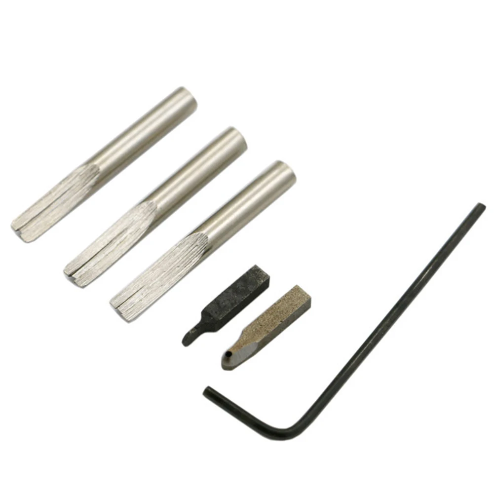 7 In 1 Trencher Diy Handmade Tools Multifunctional Adjustable Edger Leather Edge Line Punch Device Belt Puncher Set 132x23mm