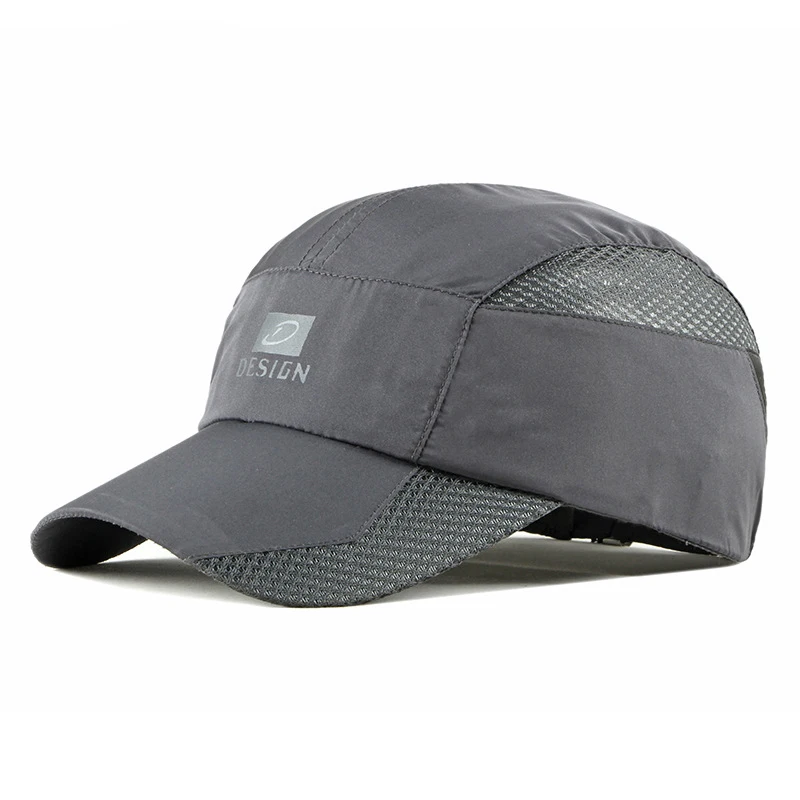 

1pcs Baseball Cap Unisex Summer Solid Thin Mesh Portable Quick Dry Breathable Sun Hat Golf Tennis Running Hiking Camping